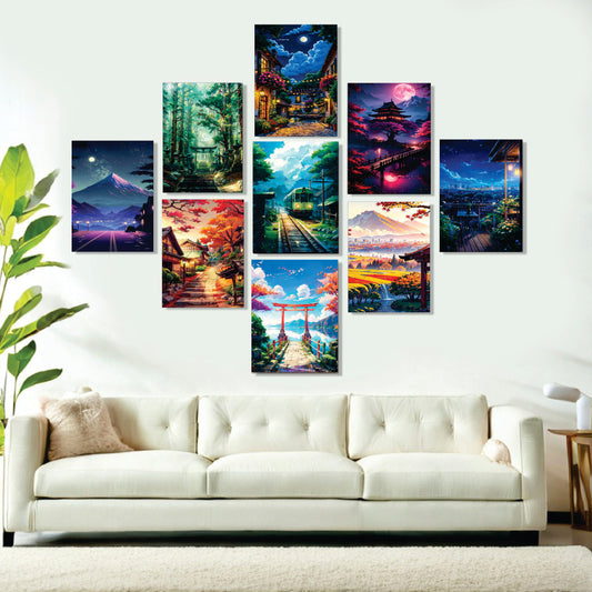 Set Of 9 Home Aesthetic Wall Art Home Decoration MA-131