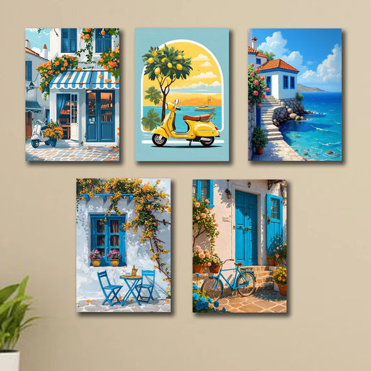 Decoration home item 9 pcs ISLAMIC FRAME board wall decor phototile