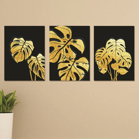 Set of 3 Wall Art Wooden Phototile Frames for Wall Decor