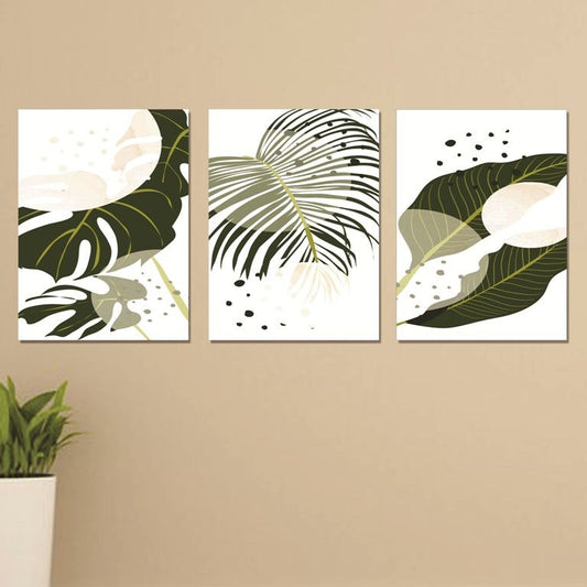 Set of 3 Wall Art Wooden Phototile Frames for Wall Decor