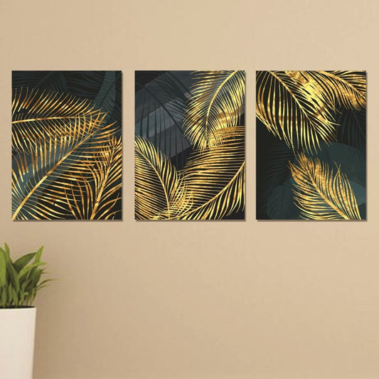 Set of 3 Wall Art Wooden Phototile Frames for Wall Decor