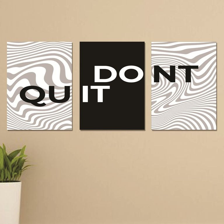 Set of 3 Wall Art Wooden Phototile Frames for Wall Decor