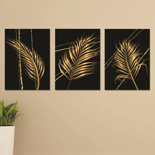 Set of 3 Wall Art Wooden Phototile Frames for Wall Decor