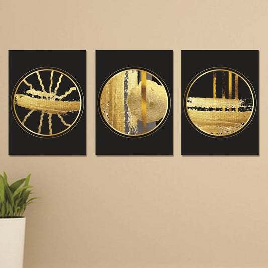 Set of 3 Wall Art Wooden Phototile Frames for Wall Decor