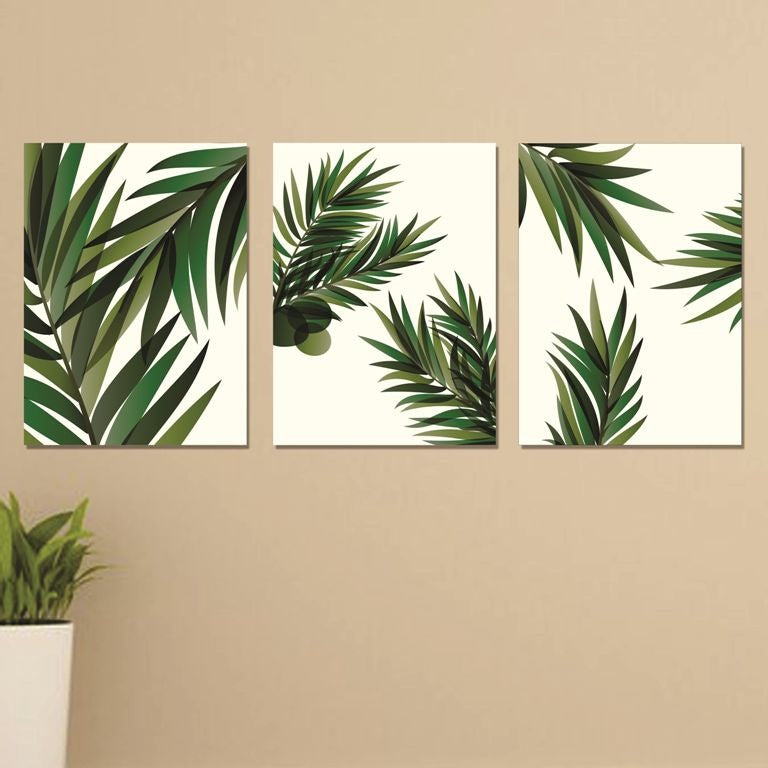 Set of 3 Wall Art Wooden Phototile Frames for Wall Decor