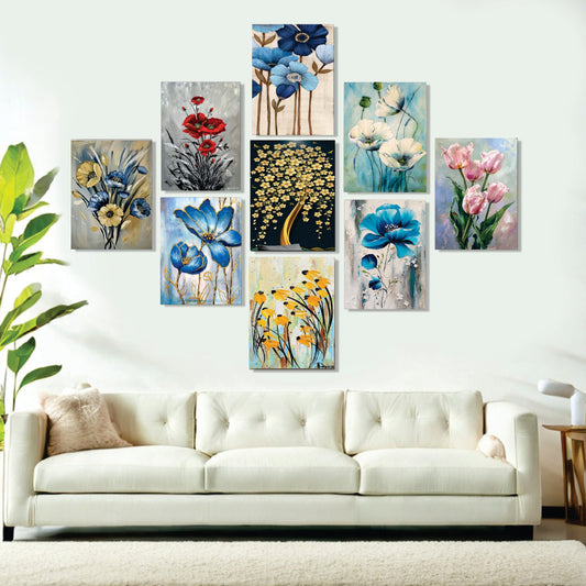 Set Of 9 Home Aesthetic Wall Art Home Decoration MA-133