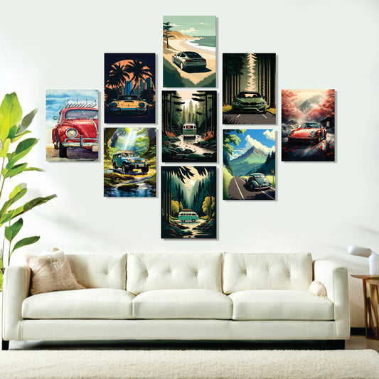 Set Of 9 Home Aesthetic Wall Art Home Decoration MA-132